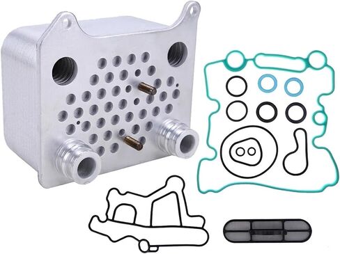 Diesel Engine Oil Cooler Kit EGR 3C3Z-6A642-CA Fit For Ford F-250 E-350 450 550 6.0L 363 V8 2003-2010 3C3Z6A642CA Oil Cooler Engine in Saudi Arabia