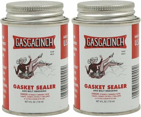 القراصنة Mfg GasGacinch محرك مانع التسرب 440-A؛ فرشاة جازجاسينتش 4 أونصة (عبوتان) in Kuwait