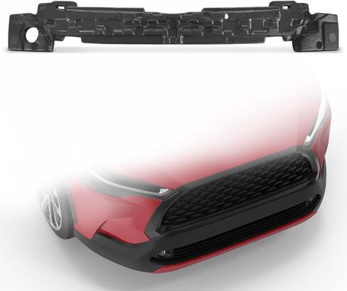 YHTAUTO Front Side Bumper Absorber Compatible with Hyundai Elantra 2017-2018, USA Built, Bumper Face Bar Impact Energy Absorber in Saudi Arabia