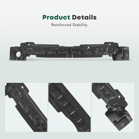 YHTAUTO Front Side Bumper Absorber Compatible with Hyundai Elantra 2017-2018, USA Built, Bumper Face Bar Impact Energy Absorber in Saudi Arabia