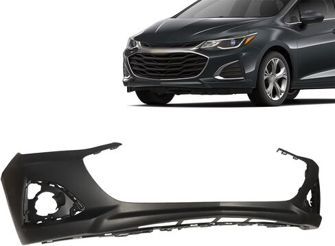 Front Bumper Cover Compatible with 2019 Cruze LS/L/LT/Premier Both Sedan and Hatchback GM1000A35 in Saudi Arabia
