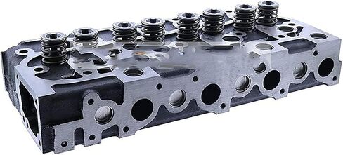 رأس أسطوانة FridayParts 15401-03040 1540103040 متوافق مع محرك Kubota V1500 V1501 V1502 (رأس الأسطوانة الكامل (مع الصمامات والينابيع)، النوع 2) in Saudi Arabia