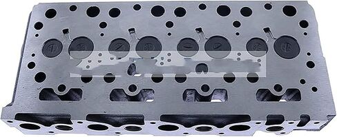 رأس أسطوانة FridayParts 15401-03040 1540103040 متوافق مع محرك Kubota V1500 V1501 V1502 (رأس الأسطوانة الكامل (مع الصمامات والينابيع)، النوع 2) in Saudi Arabia