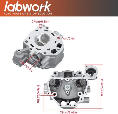 labwork Cylinder Head with Sleeve Cylinder Replacement for Honda TRX500 2009-2024 Replacement for 12200-HP7-A01 13101-HP5-600 in Saudi Arabia