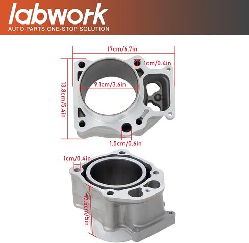 labwork Cylinder Head with Sleeve Cylinder Replacement for Honda TRX500 2009-2024 Replacement for 12200-HP7-A01 13101-HP5-600 in Saudi Arabia