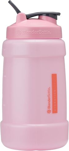 BlenderBottle Hydration Koda V1.5، زجاجة مياه نصف جالون، 74 أونصة، لون أسود كامل in Kuwait