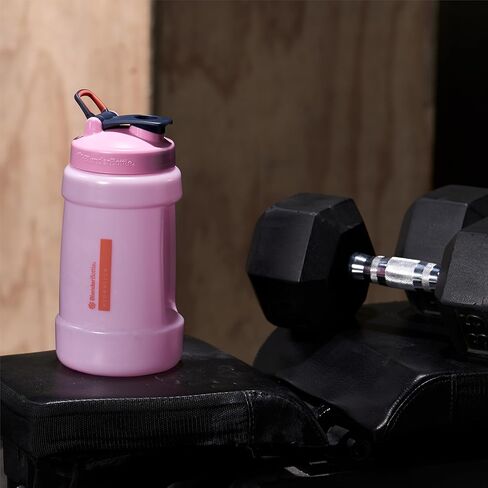 BlenderBottle Hydration Koda V1.5، زجاجة مياه نصف جالون، 74 أونصة، لون أسود كامل in Kuwait