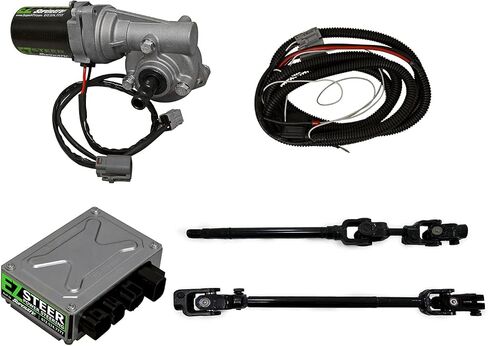 مجموعة التوجيه المعزز SuperATV EZ STEER لـ 2021+ Can-Am Commander 1000R XT-P/XT/MAX 1000R XT | يزيل عثرة التوجيه | يقلل من جهد التوجيه | صندوق التحكم المقاوم للماء والموصلات | قيادة سلسة in Kuwait