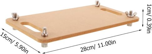 MUELODSIC Portable Clay Wedging Board with Built in Handle Lightweight Crafting Surface for Sculpting Painting and Pottery Projects for All Skill Levels in Saudi Arabia