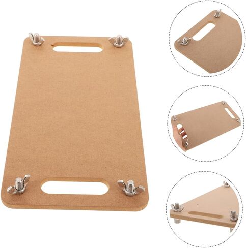 MUELODSIC Portable Clay Wedging Board with Built in Handle Lightweight Crafting Surface for Sculpting Painting and Pottery Projects for All Skill Levels in Saudi Arabia