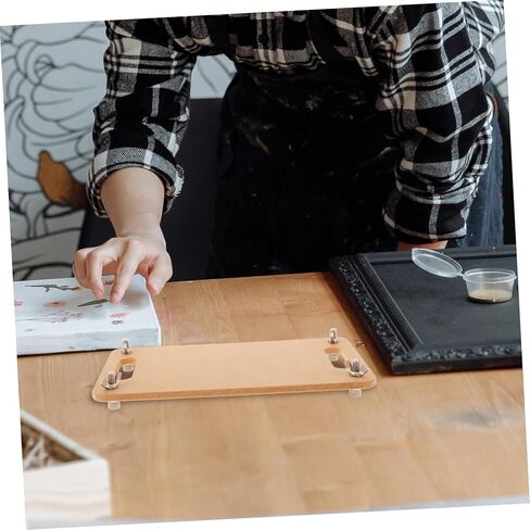 MUELODSIC Portable Clay Wedging Board with Built in Handle Lightweight Crafting Surface for Sculpting Painting and Pottery Projects for All Skill Levels in Saudi Arabia