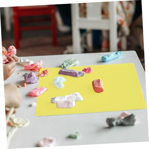 8Pcs Polymer Clay Mats for Reusable Lightweight Art Boards for Classroom Crafts and Activities Safe and Washable Painting Pads in Saudi Arabia