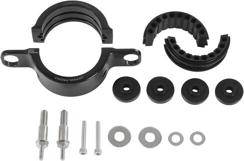 CHR03A0 Driveshaft Center Support Bearing Carrier Compatible with 2011-2023 Dodge WD Durango Jeep WK2 Grand Cherokee Replace# 52853646AE, 52853646AC, Silver in Saudi Arabia