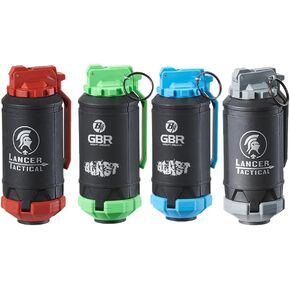 دش Lancer التكتيكي GBR خارجي 130 مستدير صديق للبيئة وقابل لإعادة الاستخدام يعمل بالطاقة الزنبركية ABS BB للاستحمام Airsoft-4 عبوات in Kuwait
