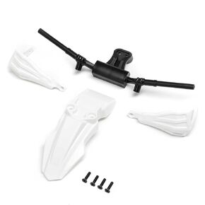 Losi Fender Handguards & Handle Bars White PM-SM/MX LOS-2304 in Saudi Arabia