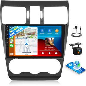 UNITOPSCI for Subaru Forester WRX Impreza 2015-2018 Radio, 2G+64G Android 13 Car Stereo Wireelss Apple CarPlay Android Auto 9 Inch Touchscreen WiFi GPS Navi Bluetooth FM/RDS HiFi SWC+Backup Camera in Kuwait