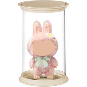 حافظة عرض شفافة لـ LUBUBU، صندوق عرض الشكل مع باب مغناطيسي، صندوق أعمى شفاف قابل للتكديس مع 4 خطافات قابلة للفصل للتماثيل الصغيرة/صندوق الدمى العمياء/نموذج الشكل in Kuwait