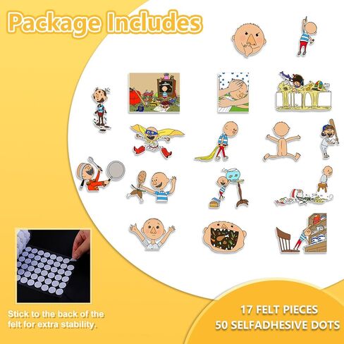 مجموعة اللعب التفاعلية للتعلم المبكر بدون لوحة ديفيد من الفلانيل قصص ما قبل المدرسة رواية القصص ألعاب تفاعلية ألعاب تعلم رياض الأطفال in Kuwait