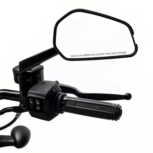 Side Mirrors For Davidson Night Train, Pan America 1250, 1250S, and Sportster S 2021-2025 Motorcycles (Silver) in Saudi Arabia