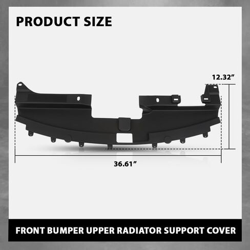 G-PLUS Front Radiator Support Access Cover Compatible with Jeep Compass 2018-2022 55112645AA in Saudi Arabia