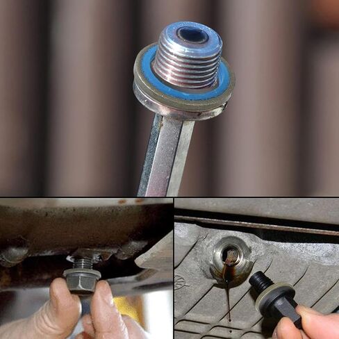 80pcs Car Oil Drain Plug Gasket Kit M6-M20 Rubber Metal Seal O-Ring Bonded Washer Engine Repair Tools in Saudi Arabia