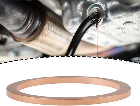 حشية وعاء الزيت النحاسي 30x من eMagTech 22x27x1.5 مم 028103059A متوافقة مع سدادة قابس تصريف السيارات in Kuwait