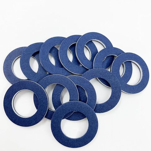 12 Pack 90430-12031 Oil Drain Plug Gasket Compatible with Toyota Highlander Corolla 4Runner Tacoma Camry Tundra Avalon Scion Aluminum in Saudi Arabia
