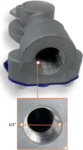 TORQUE 5 Pcs Emergency & 5 Pcs Service Gladhands | Aluminum Air Brake Couplers | Replaces Velvac 035042/035045 & Bendix 278850/278853 in Saudi Arabia