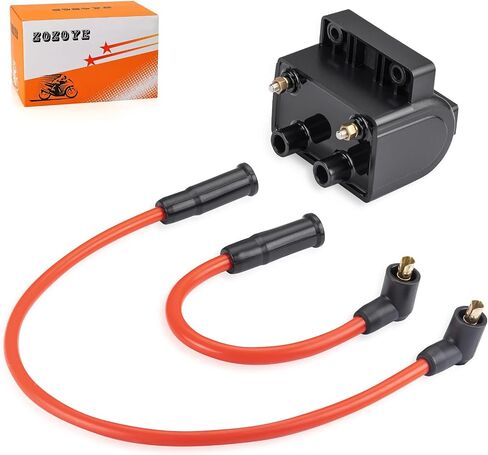 ملف الإشعال وغطاء سلك شمعة الاحتراق لـ XL1200 883 XLH883 Sportster 1200 883 1991-2003 31614-83A in Saudi Arabia