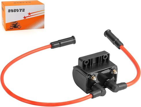 ملف الإشعال وغطاء سلك شمعة الاحتراق لـ XL1200 883 XLH883 Sportster 1200 883 1991-2003 31614-83A in Saudi Arabia