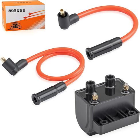 ملف الإشعال وغطاء سلك شمعة الاحتراق لـ XL1200 883 XLH883 Sportster 1200 883 1991-2003 31614-83A in Saudi Arabia