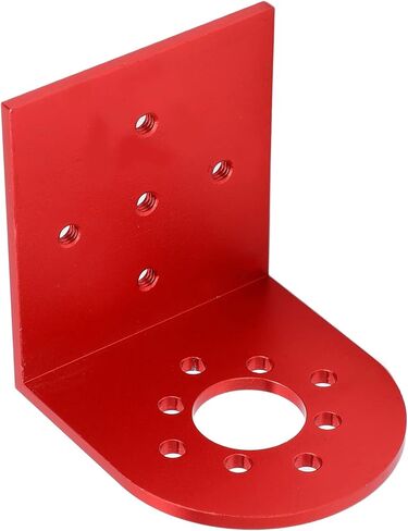 RC Motor Base, Aluminum Alloy L Shape Brushless Motor Mount Suitable for Motors with 25mm or 30mm Hole Distance (red) in Saudi Arabia
