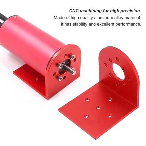 RC Motor Base, Aluminum Alloy L Shape Brushless Motor Mount Suitable for Motors with 25mm or 30mm Hole Distance (red) in Saudi Arabia