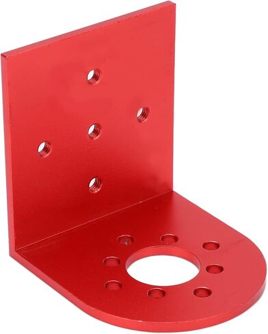 RC Motor Base, Aluminum Alloy L Shape Brushless Motor Mount Suitable for Motors with 25mm or 30mm Hole Distance (red) in Saudi Arabia