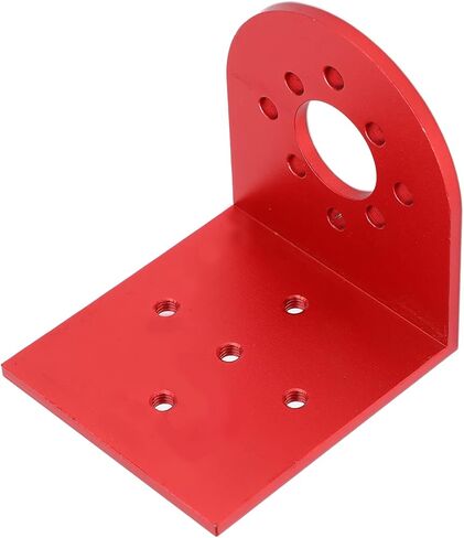RC Motor Base, Aluminum Alloy L Shape Brushless Motor Mount Suitable for Motors with 25mm or 30mm Hole Distance (red) in Saudi Arabia