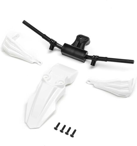 Losi Fender Handguards & Handle Bars White PM-SM/MX LOS-2304 in Saudi Arabia