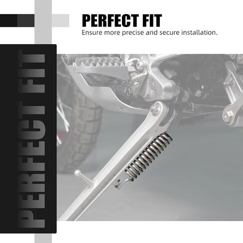 NICECNC دعامة جانبية زنبركية زنبركية متوافقة مع Yamaha Tenere 700 Rally Edition 2020-2024، Tenere 700 /XTZ700 2019-2024، بديل لـ BW3-27316-00-00، من الفولاذ المقاوم للصدأ in Saudi Arabia