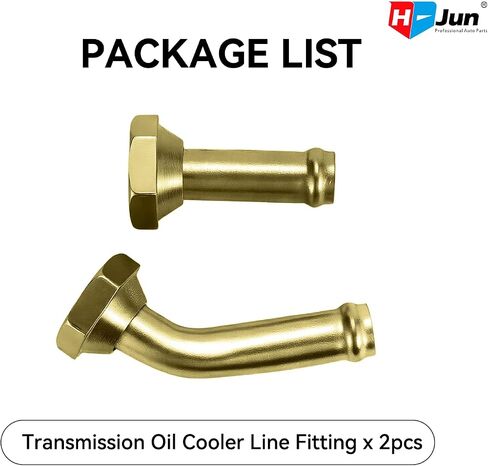 Engine Transmission Cooler Oil Tube Connector Compatible with Toyota Tacoma 1995-2004 2.4L 2.7L 3.4L (Thread M14x1.5) in Saudi Arabia