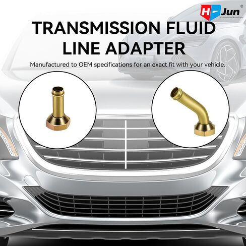 Engine Transmission Cooler Oil Tube Connector Compatible with Toyota Tacoma 1995-2004 2.4L 2.7L 3.4L (Thread M14x1.5) in Saudi Arabia
