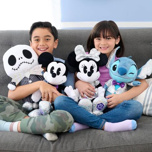 Disney100 Years of Wonder Mickey Mouse Large Plush Stuffed Animal, Officially Licensed Kids Toys for Ages 2 Up by Just Play in Kuwait