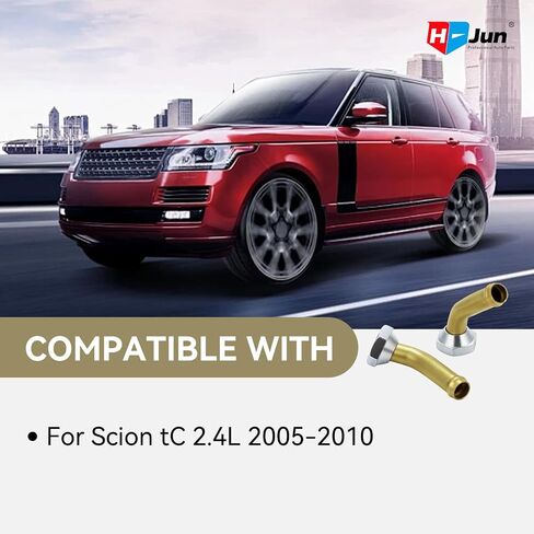 Transmission Cooler Oil Tube Connector Compatible with Scion tC 2.4L 2005-2010, 2pcs Radiator Cooling Line Fittings (Thread M14x1.5) in Saudi Arabia