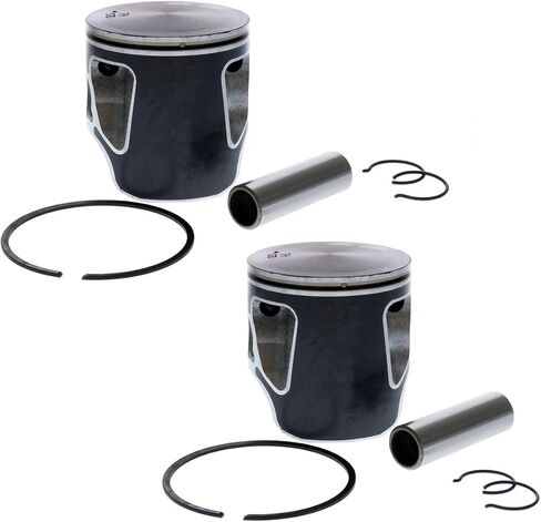 SPI, SM-09281, 2 Standard Bore Piston Kits for Ski-Doo 850 ETEC fits 2017-2025 Models - 82mm in Saudi Arabia
