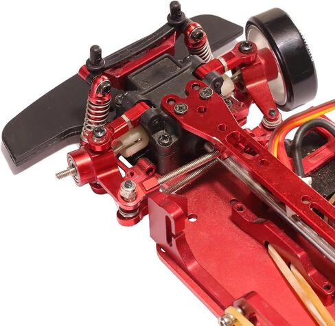 جزء ترقية سيارة RC لـ Wltoys K969 K989 K979 P929 284131 284161 1/28 Metal CVD لعمود المفصل العالمي RC ملحقات إصلاح السيارات (4 قطع) in Saudi Arabia