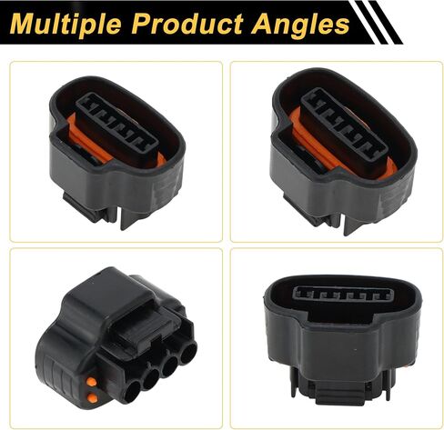 1 Set 4 Pins Distributor Sensor Connector Plug for Toyota Female Connector Terminal Housing Plug Connector No.9098011150 in Kuwait