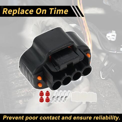 1 Set 4 Pins Distributor Sensor Connector Plug for Toyota Female Connector Terminal Housing Plug Connector No.9098011150 in Kuwait
