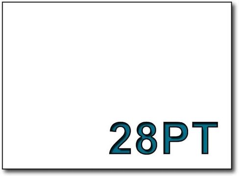 5x7 Backing Board (100 pieces) - Thick 28PT Cardboard with Solid White Core - Exceptional Photo & Art Backing/Product Packaging Chipboard for 5" x 7" in Saudi Arabia