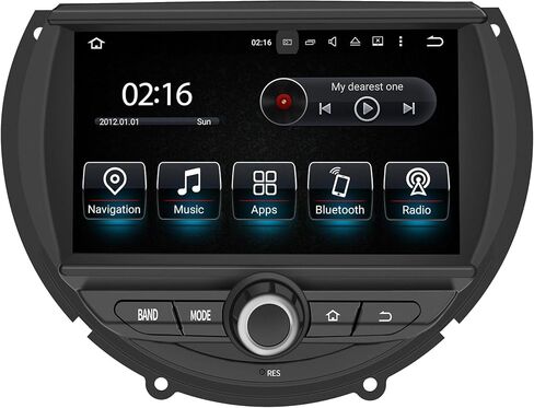 Best 7-inch Android Screen for Mini Cooper Radio F54 F55 F56 F57 F60 CarPlay Android Auto Phone Apps Full Screen Mirroring Navigation Goolge Maps Vehicle Cameras Games Music Movies TV Netflix (256GB) in Saudi Arabia