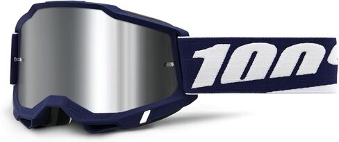 100% Accuri 2 Motocross & Mountain Biking Adult Goggles (Schrute - Mirror Red Lens) in Saudi Arabia