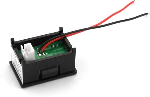 مقياس درجة الحرارة الرقمي DC4-28V LCD مع مستشعر 3950 100K، مقياس حرارة 0.36 بوصة للسيارة -50~210 درجة مئوية/-58~410 درجة فهرنهايت (أخضر) in Saudi Arabia