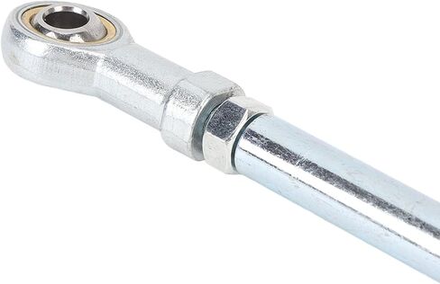 1 Pair Go Kart Tie Rods 295mm 8mm Tie Rod End Connector Joint Kit Steering Tie Rod Kit High Hardness Steel Alloy for Go Kart Drift Trike ATV Quad Mini Bike in Saudi Arabia